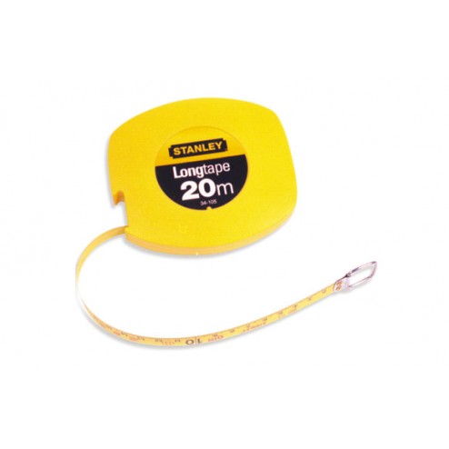 Cinta Metrica Metálica Caja Cerrada Stanley 20 M