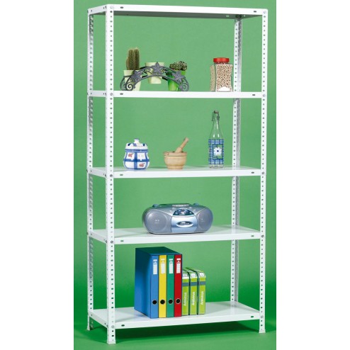 Estanteria con Tornillo Economic 300-Blanca