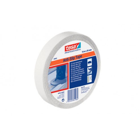 Cinta Antideslizante Transparente Tesa Tape 15 M X 25 Mm