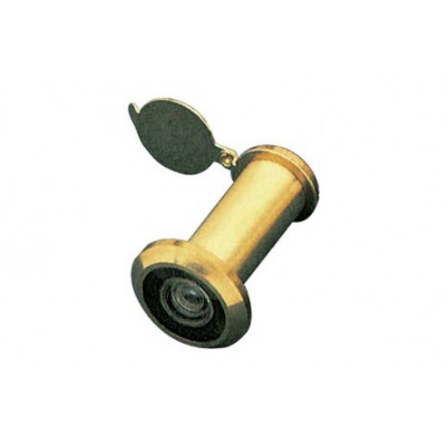 Mirilla 160º con Tapa Modelo 3 Amig Ø 14mm 35-60 Cuero