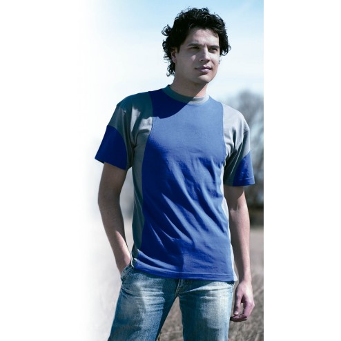 Camiseta Algodon Azul Juba T L