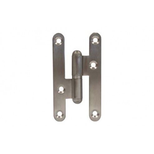 Pernio Inoxidable 100x55 Redonda Izquierda