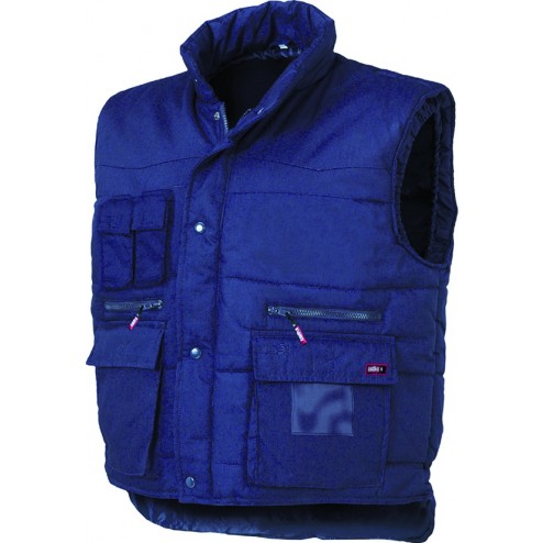 Chaleco Multibolsillos Azul Issa T. Xl