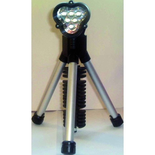 Linterna 6 Led Tripode 9Aa/R06 Drako 27,5X6cms