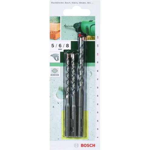 Broca Uneo Hormigon Bosch Jgo 5/6/8