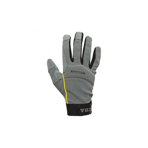 Guante Mecanix Cuero Sintético * Juba T 10 Gris 
