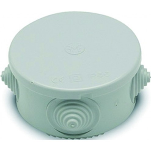 Caja Estanca Redonda Ip55 80X50mm Famatel con conOS