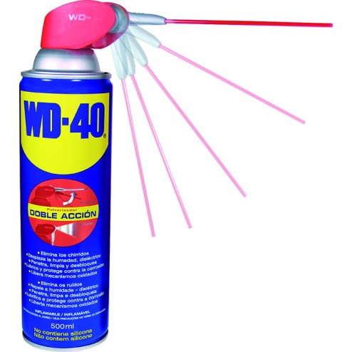 Spray 5 funciones WD-40 Doble Acción 500ml