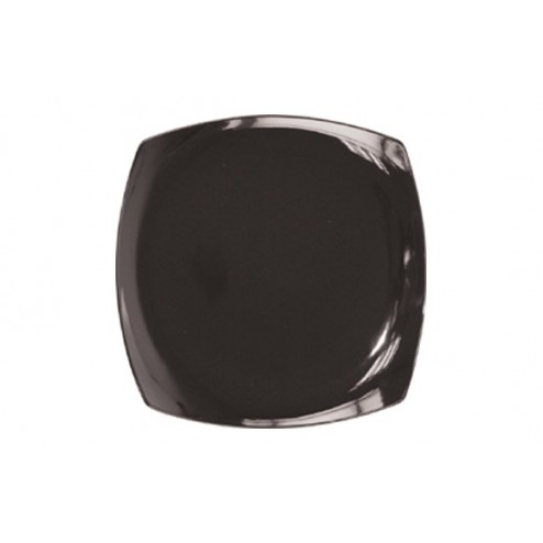 Bandeja Porcelana Color 30cm Ambit Lotto-Negra
