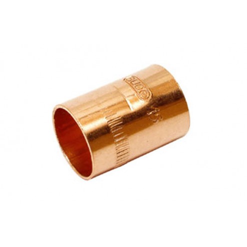 Manguito Cobre Hembra-Hembra 12 Standard Hidraulica 5270Cu