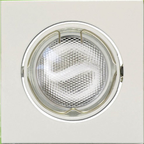 Empotrable Basculante Cuadrado 11W Kit3 Bajo Cons Blanco