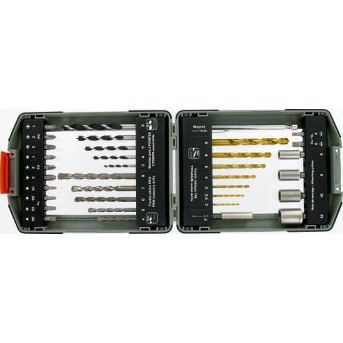 Brocas Puntas Juego 35 Piezas Tivoly 1190117-0029