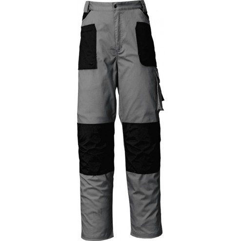 Pantalon Stretch T L Gris 
