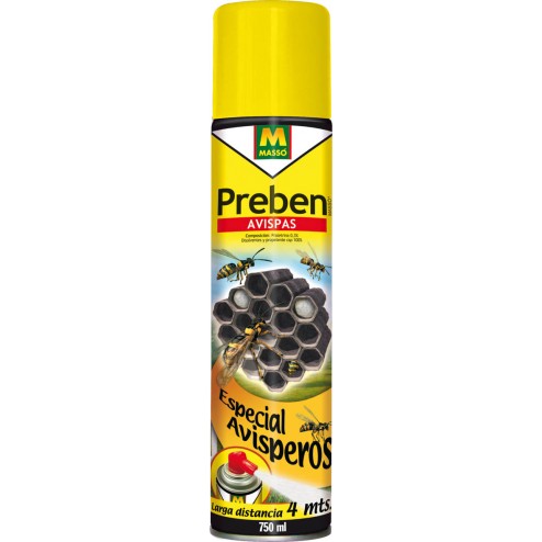 Insecticida Preben Avisperos Massó Larga Distancia 4m 750 ml