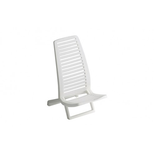 Silla Playa Propileno Blanco 600-0021