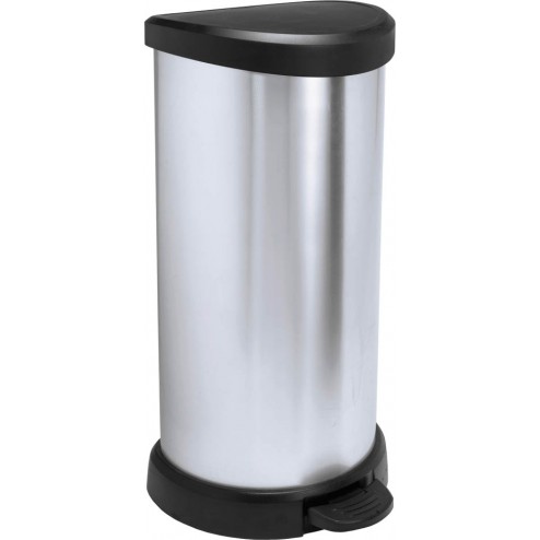 Cubo Pedal Metal Bin Curver Metal 40 L