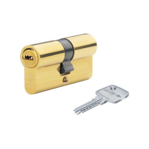 Cilindro D6 Latón Llave Puntos Abus 30-40