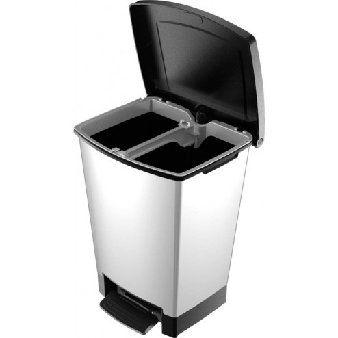 Cubo Pedal Metal Decobin 2 Metal 24 L