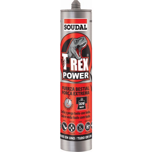 Adhesivo Sellador T-Rex Blanco 290 ml 