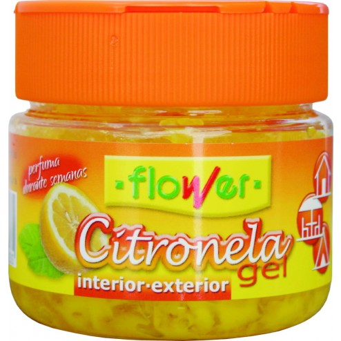 Repelente Mosquitos Gel Citronela Flower 125 Gr