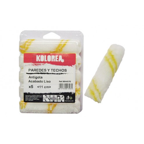 Mini Rodillo Recambio Antigota 2 Uds Kolorea 11 cm 