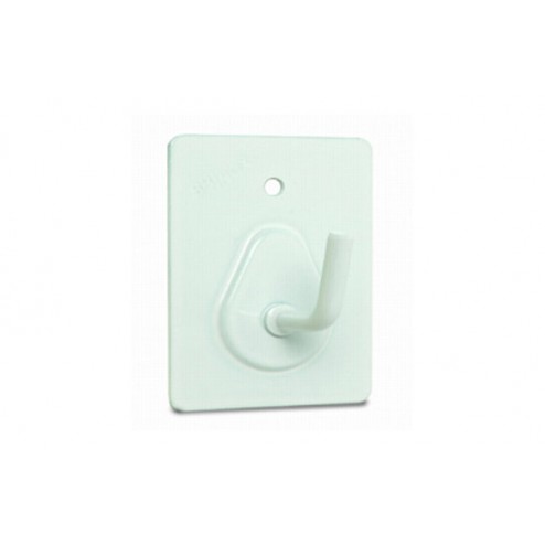 Colgador Adhesivo Blanco Brinox 36x53mm 