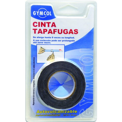 Cinta Autovulcanizable Tapafugas 2,5 Mx19mm