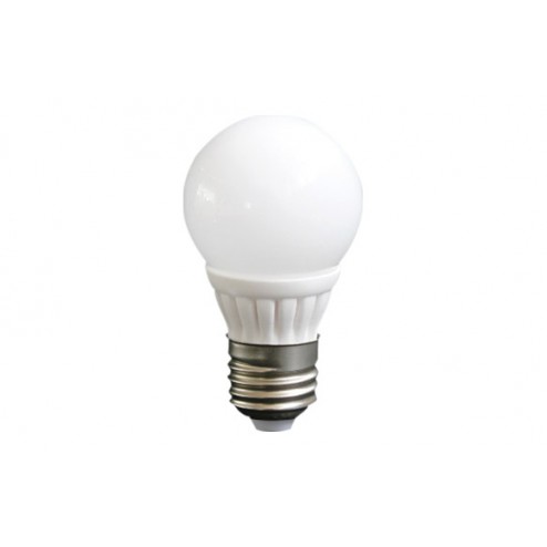 Lampara Esferica Ceramica Smd 3W E-27 220Lm Luz Calida (3500K)