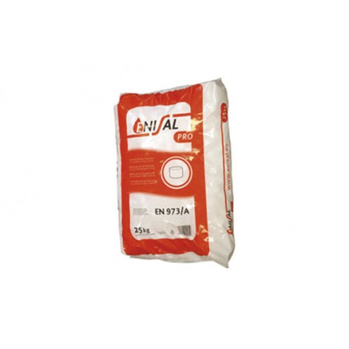 Sal Refinada Vacuum Descalcificador Enisa 25Kg / Pastillas