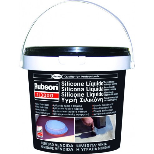 Silicona Liquida Aquablock Sl3000 Gris 1 Kg 