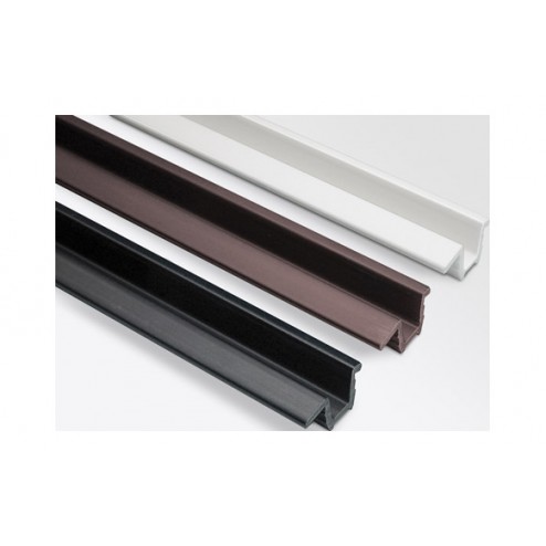 Perfil Pvc Marron Superior/Inferior Roll22/42 3 M