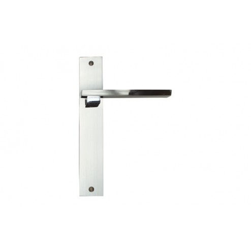 Manilla Zamak/Zamak Placa (Juego) Niquel Satinado