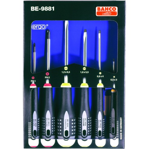 Destornillador Ergo Juego Bahco 6 Piezas