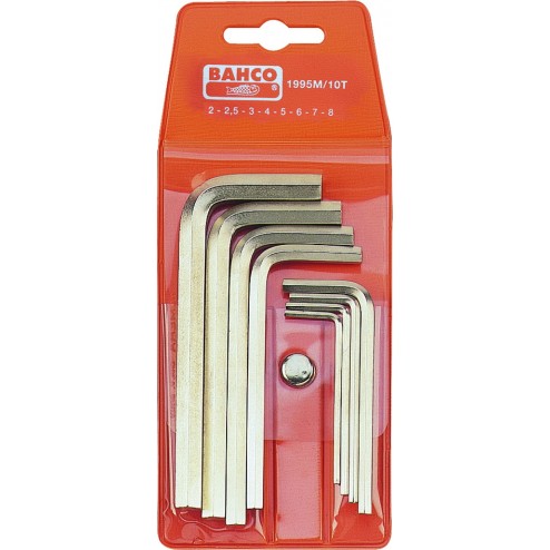 Llave Allen Niquelada Bahco Bahco 1998M-10