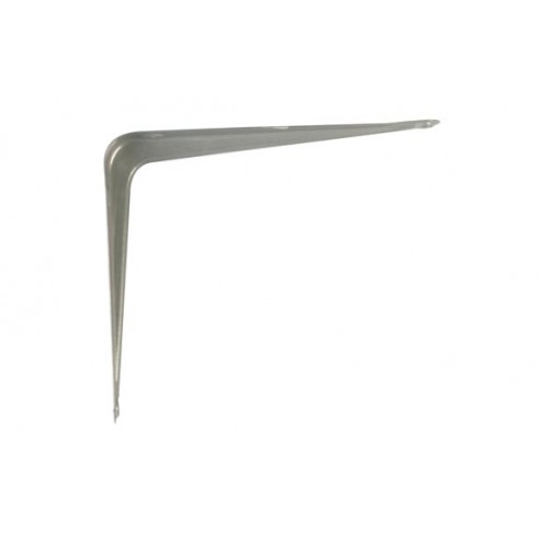 Escuadra Soporte Acero Modelo 12 Gris Metalizado Amig 250x200mm