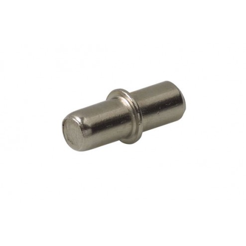 Portaestante metálico Modelo 160 Amig Ø5x20mm Niquelado (Bl 8 Uds)