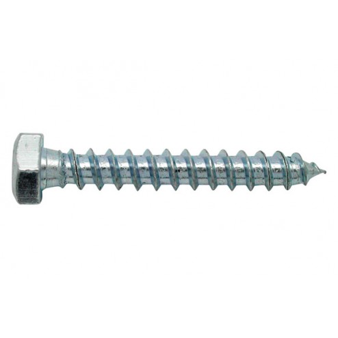 Tirafondo Cabeca Hexagonal Cincado 8 Uds Fer 8x80mm Din-571