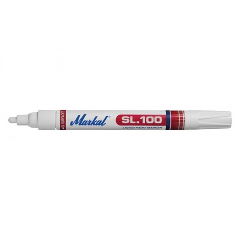 Rotulador Permanente de Pintura Markal SL-100 BLANCO