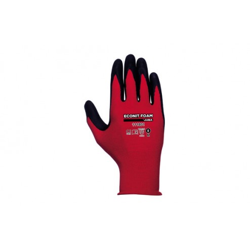 Guante Nylon Recubrimiento Nitrilo Econit Foam Juba T 7