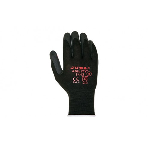 Guante Nitrilo Foam Agility Dots Juba T 10