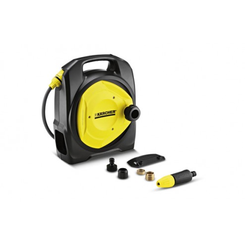 Enrollador Manguera Mini Con Manguera Karcher 10 Mt. + 2 M. Conexion