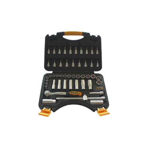 Maletin Profesional 3/8" Ironside 49 Pcs. 52 Dts