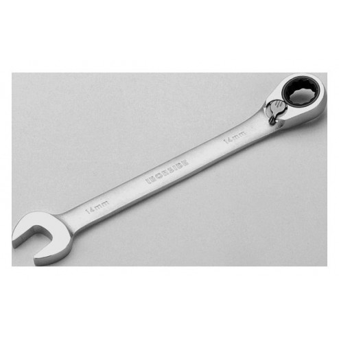 Llave Combinada con Carraca Reversible 10mm. Cromo Vanadio