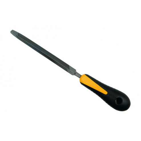 Lima Para Sierra Triangular Normal Ironside 125mm Mango Bimaterial