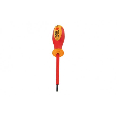 Destornillador Boca Plana Aislado 1000 V Ironside 3,5x100 Bicomponente