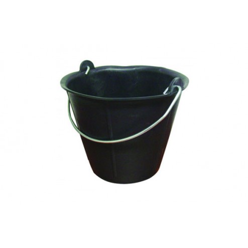 Cubo Plástico Negro Rubi-Kanguro 12 L