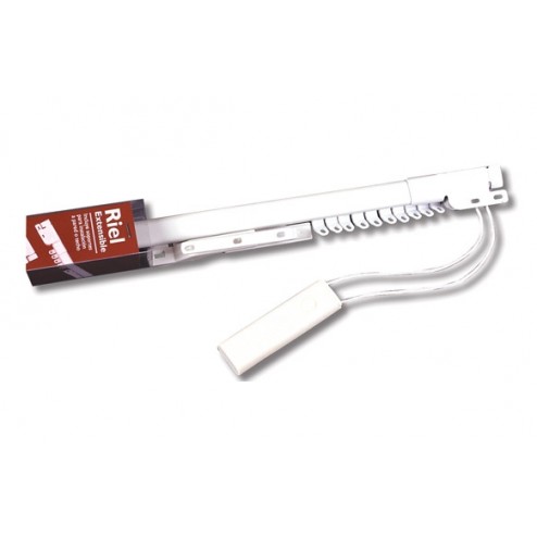 Riel Extensible Reforzado 160-300 Blanco