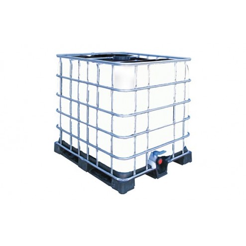 Deposito Para Agua Potable Ibc 1.000 Litros Blanco Graf Sobre Palet / 117,5x120x100