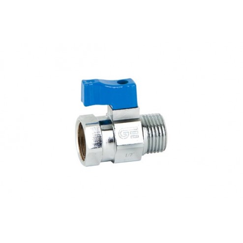 Valvula Esfera Mini Hexagonal 3/8" M-H