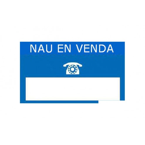 Cartel Nau en Venda Serigrafia Mataro 420x297mm
